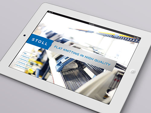 Unternehmenspräsentation für den Strickmaschinenhersteller „Stoll“